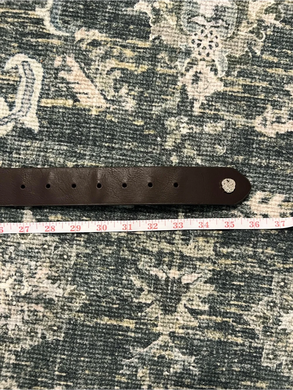 New Vince Camuto Chocolate Brown Belt Size Small